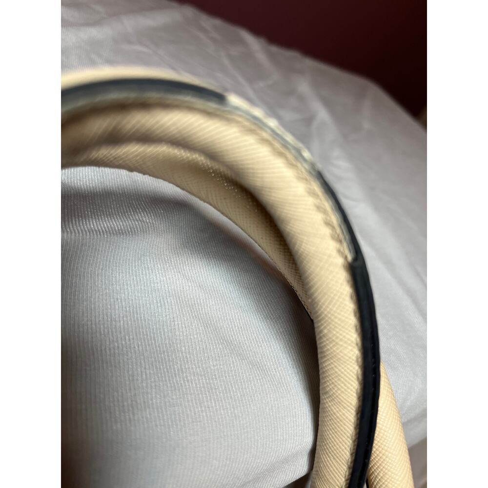 Versace Beige 19.69 Abbigliamento Sportivo Leather Handbag - Picture 9 of 12